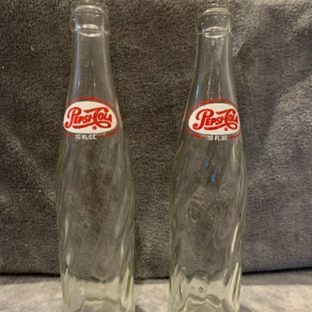 Antique 1960’s Swirl Pepsi Cola Bottle